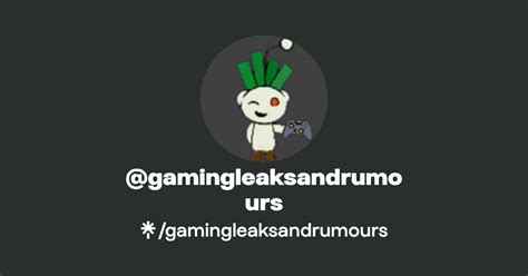 r gamingleaksandrumours|Gaming Leaks & Rumeur on Twitter: .